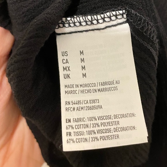 Black American Eagle Tank top Lace - Picture 5 of 5